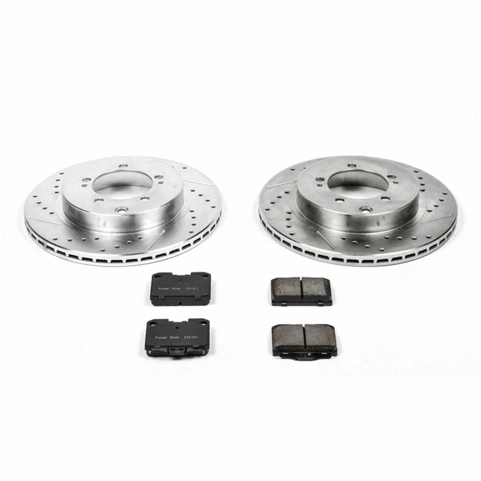 Kit de frenos Power Stop para Dodge Stealth 1995 1996 trasero Z23 Evolution Sport Foto 2 de 4