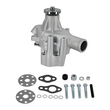 Satin Long Water Pump For Small Block Chevy Sbc 283 305 327 350 400 Belt Driven Satin Long Water Pump For Small Block Chevy Sbc 283 305 327 350 400 Belt Driven