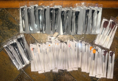 Wholesale Lot e.l.f ELF Makeup Brushes New Sealed Face Eye Brush 52 Pieces