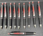 LOT OF 10 Uni-Ball Signo Gel Impact RT UMN-152 Pens | 1.0mm Bold | RED Ink