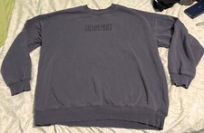 Taylor Swift ERA Tour Crew Neck Sweatshirt Grey Graphic RARE Sz L EUC