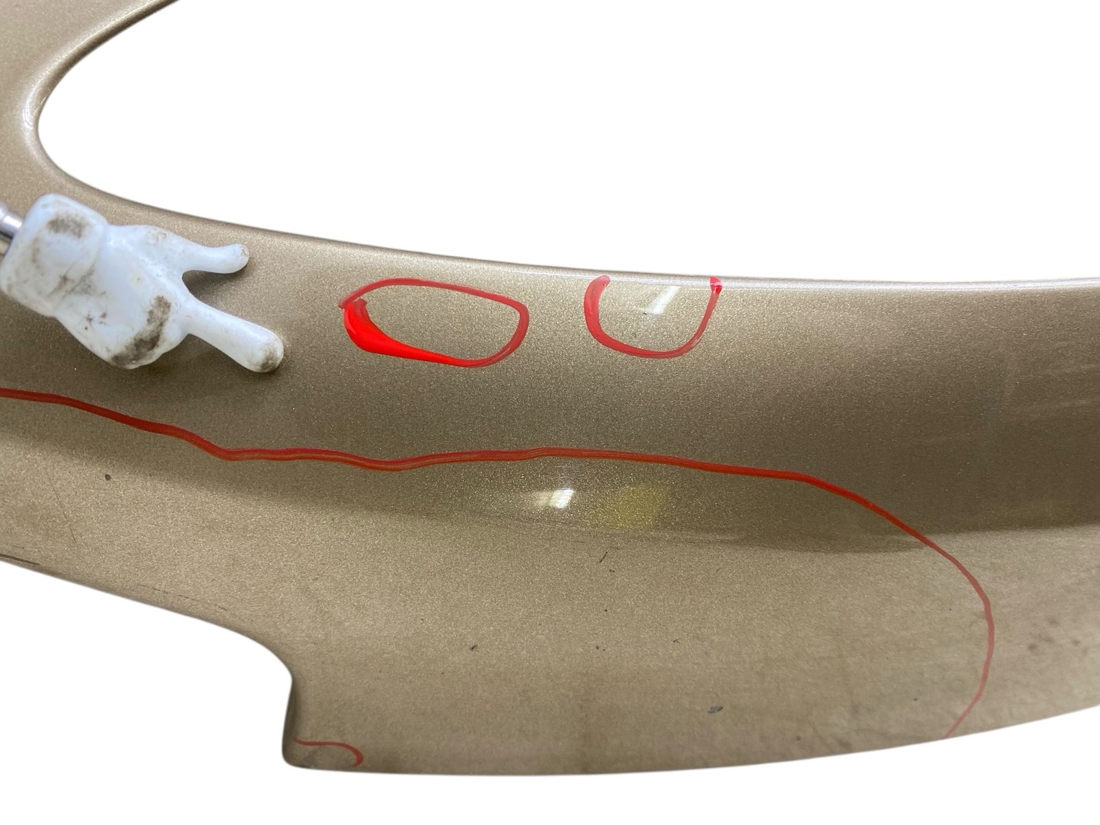 2013-2016 Aston Martin DB9 Oem LH Left Fender W/ Turn Signal Repeater Lamp