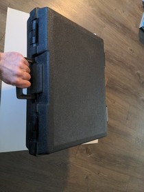 Sega Saturn Console Blockbuster Rental Case / Vintage 90s System Travel Case 