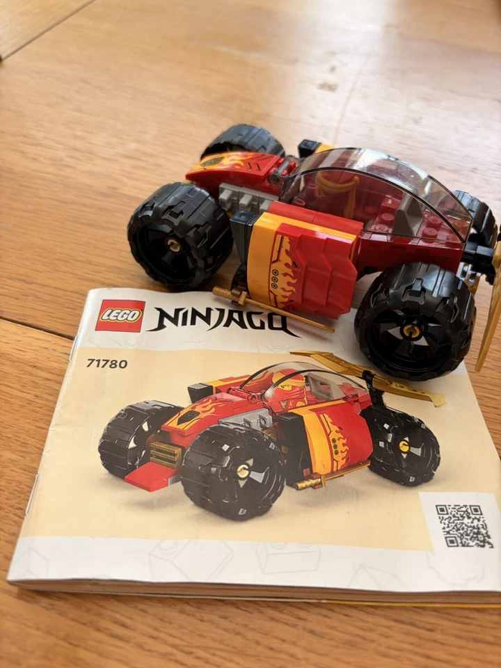 Lego Ninjago 71780 - Kai's Ninja Race Car EVO (complete set with minifigure), photo 1 of 2