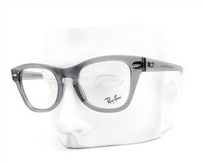 Ray-Ban Eyeglasses Glasses RB 0707V 8199 Polished Transparent Gray 50mm w/case