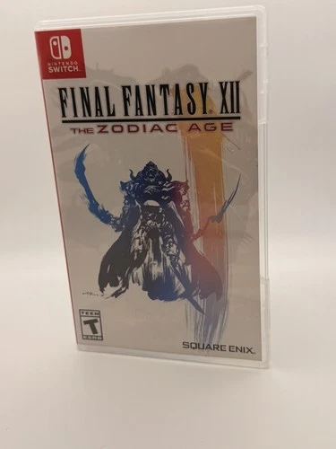 Final Fantasy XII: The Zodiac Age (Nintendo Switch, 2017) TESTED NICE! CIB