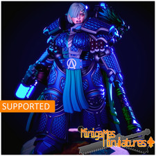 Space Nuns Matriarch Lady Omega by Minigames Miniatures 28-32mm scale print