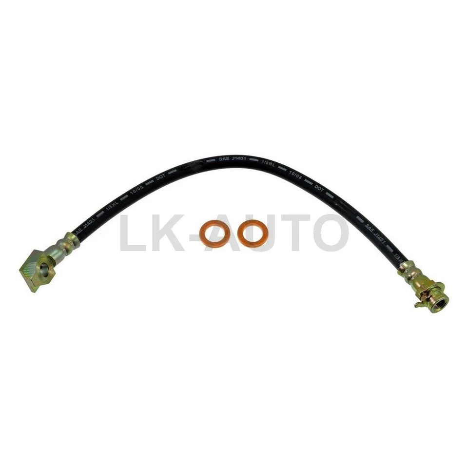 4 líneas de freno de manguera hidráulica de freno delantero trasero para Saturn SC 1,9 L Saturn SC1 1,9 L Foto 3 de 4