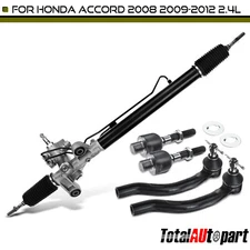 5x Rack and Pinion Tie Rod End Kit for Honda Accord 2008 2009-2012 L4 2.4L Front