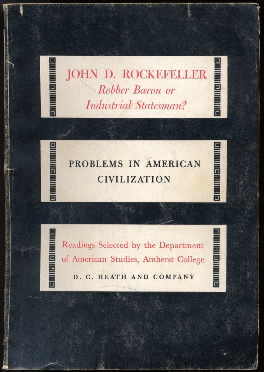 Photograph, John D. Rockefeller, American Industri