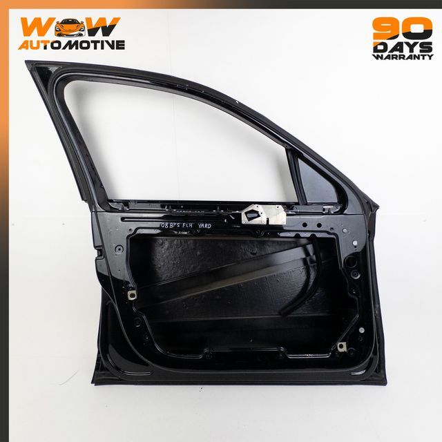 06-13 BENTLEY CONTINENTAL FLYING SPUR REAR LEFT DRIVER SIDE DOOR BLACK OEM