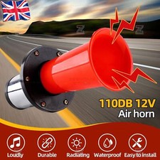 Air Red Horn Ahoooogah Vintage 12v Classic Sound Dog Klaxon Boat Claxon Car Van