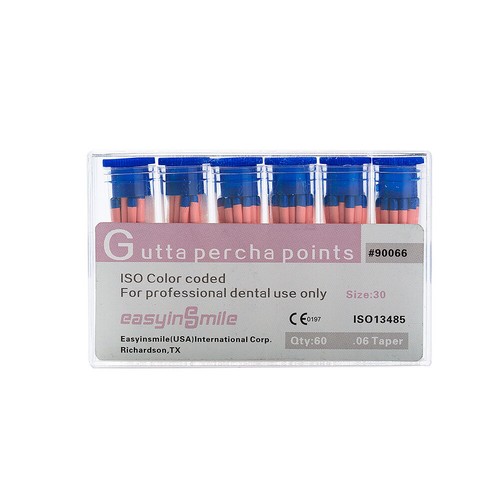 Easyinsmile 3Pack Endodontic Gutta Percha Paper Point Dental Root Canal Taper 06 - Picture 2 of 9