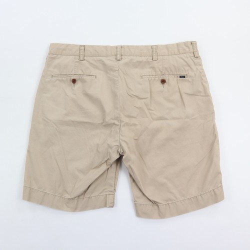 Polo Ralph Lauren 9" Pantalones Cortos Para Hombre 36 Chino Beige Frente Plano Informal Algodón Preppy - Imagen 2 de 11