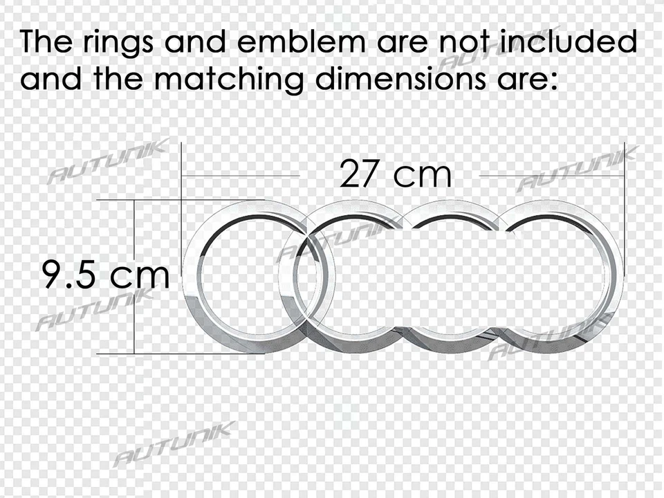 For 2006 2007 2008 -2014 Audi TT MK2 Honeycomb Front Black Grille TTRS Style Foto 2 de 4