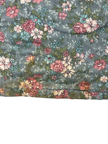Handmade 64in long x 22in wide Quilted Runner Multicolored Log Cabin Blocking - Picture 15 of 23