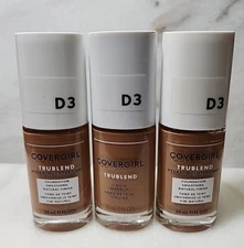 3-Covergirl TruBlend Liquid Foundation D3 Honey Beige