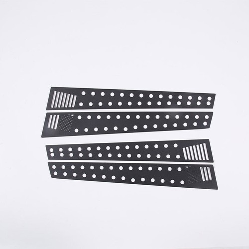 US Flag Style Window Pillar Posts Cover Trim For Chevy Colorado/GMC Canyon 2014+ - Picture 11 of 17