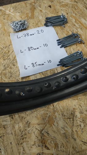 Wheel rear front 16-3.00 for Dnepr - Foto 13 di 13