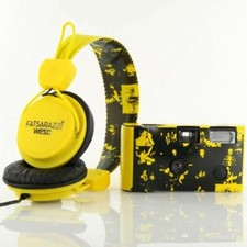 WeSC X Fatsarazzi Collab Premium Headphones + disposable Camera B105504205 NIB