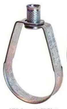 Anvil Swivel Ring Hanger 2 X 3/8 In. Pre-Galv & Zinc Plated Carbon Steel