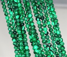 4MM HEDGE MAZE MALACHITE GEMSTONE GREEN ROUND 4MM LOOSE BEADS 15.5"