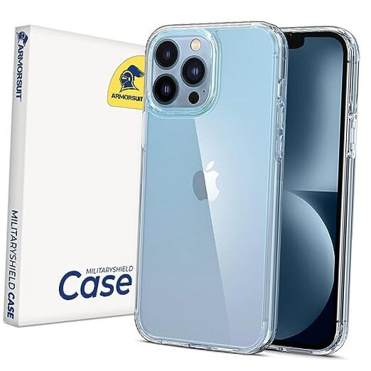 Hybrid for iPhone 15 Pro Max Case, Shock Proof [Military-Grade Drop