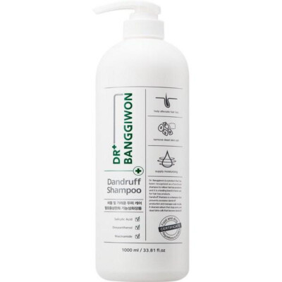 Dr.Banggiwon Dandruff Shampoo 1000ml, Korean Cosmetics, KBeauty, sample