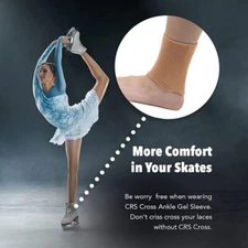 Gel Ankle Ankle Protection Sleeves Padded Wipes Supplies Manicure Skate Socks