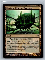 Novijen, Heart of Progress #175 Foil Dissension MTG