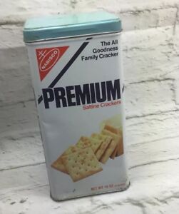 Nabisco Premium Saltine Crackers Tin