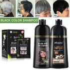 500ML Hair Dye Shampoo Permanent Instant Dye Hair Color Shampoo for Women & Men