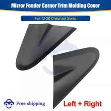 For 12-20 Chevrolet Sonic Mirror Fender Corner Trim Molding Cover Left&Right