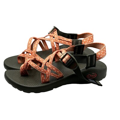 CHACO ZX/2 Classic Sandals Limerick Nectar Orange Toe Loop  Womens Size 6 NWOT