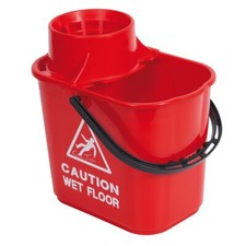 Professional Mop Bucket & Wringer 15 Litre Colour Coded Commercial Robert Scott