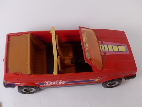 Barbie VW Golf MK1 Cabrio Rot mit Verdeck Heart Family Mattel 1981 - Bild 10 von 20