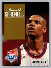 1992 SkyBox #DP24 Latrell Sprewell  Golden State Warriors