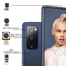 For Samsung Galaxy S20 FE 5G SM-G781 OEM Camera Set Telephoto Wide Main Front