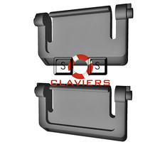 Logitech G413 SE Keyboard Spare Replacement Tilt Leg Stand Foot Feet Set