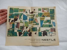     ART DECO ERA PAMPHLET  26 x 20 cm  puzzle   nestle
