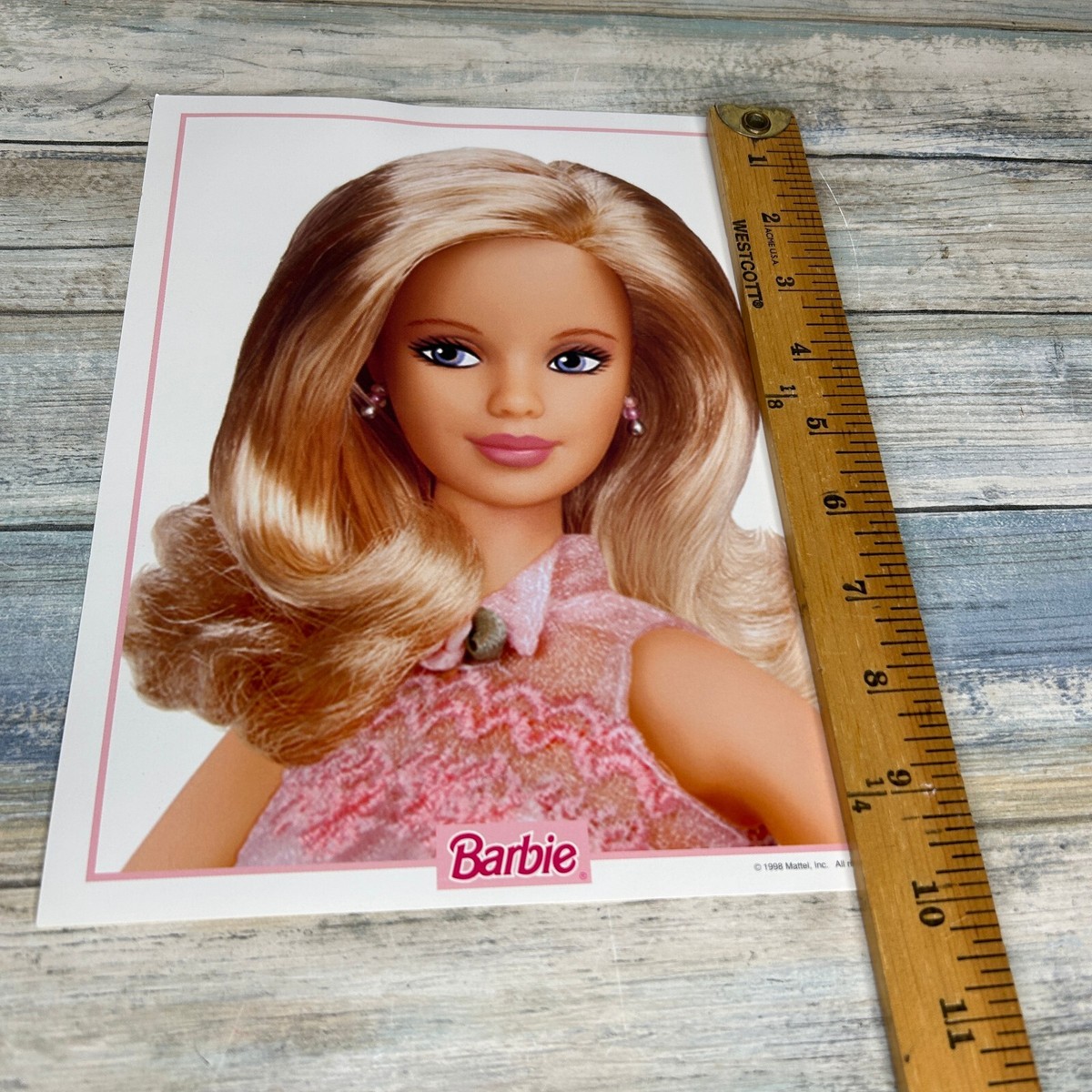 Poster Barbie Haute Couture Vintage Des Années 1990 - Mattel