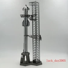 Wltk Space Star Ship SUPERHEAVY BOOSTER With Launch Tower 1/400 Diecast Model