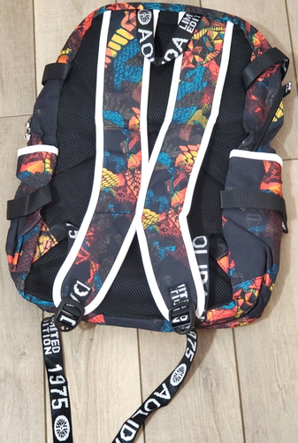 Mochila de lona de alta calidad BTS 18 x 14" banda BTS personajes de dibujos animados - Imagen 2 de 5
