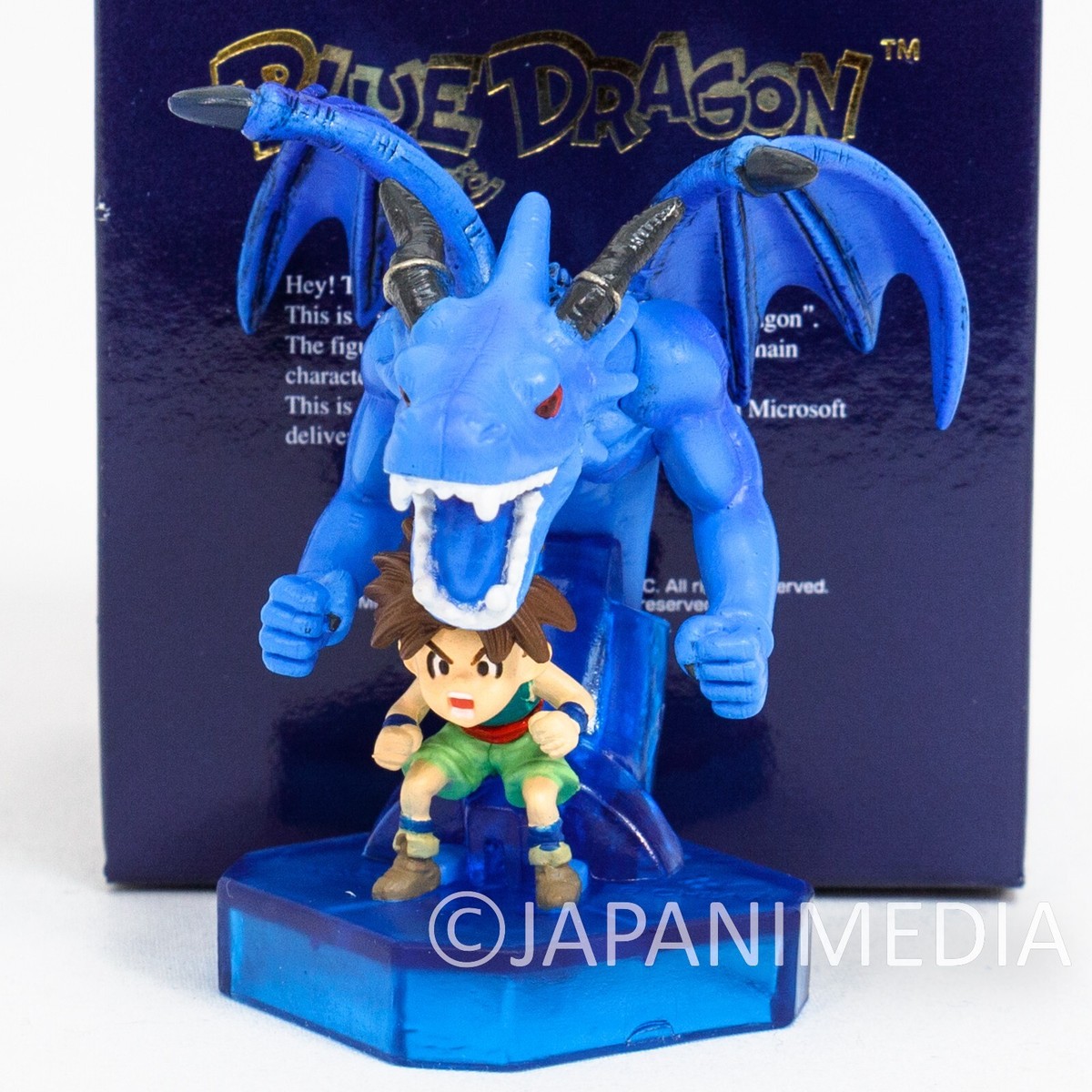 BLUE DRAGON　フィギュア　非売品 Blue Dragon Shu & Shadow Dragon Mini Figure Akira Toriyama JAPAN