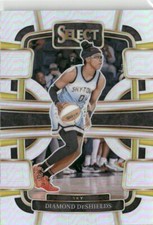 2023-24 Panini Select WNBA Silver Prizm Diamond DeShields Chicago Sky #100