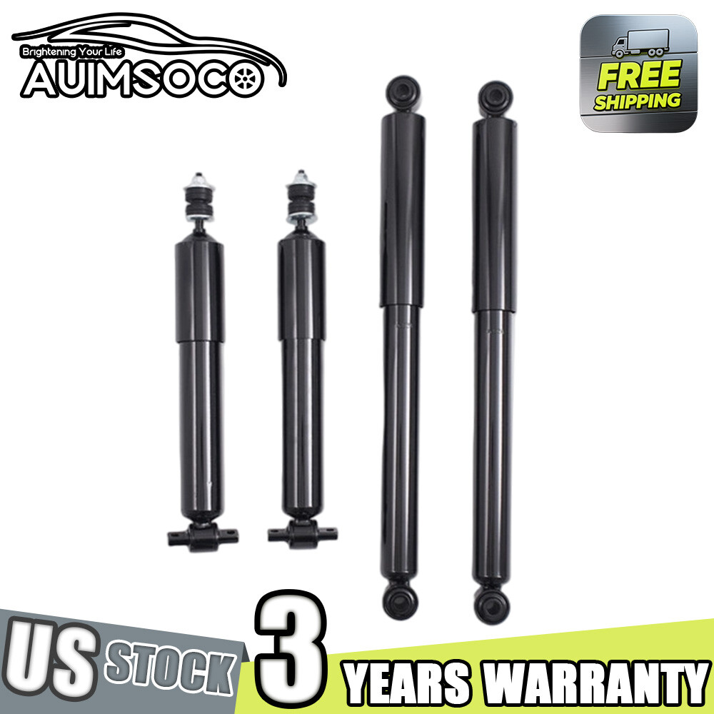 Chevy Silverado GMC Sierra 2 Front Struts + 2 Rear Shocks Absorbers Kit