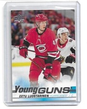 Eetu Luostarinen 2019-20 Upper Deck Young Guns Rookie Card #490, Hurricanes