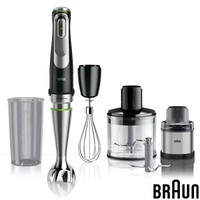 Braun Multi Quick Hand Blender 1200W Easy Click System 5 Attachments MQ9138XI