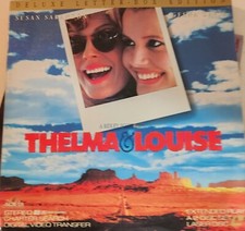 Thelma  Louise Laserdisc movie Geena Davis letterbox edition 2 Laser Discs used