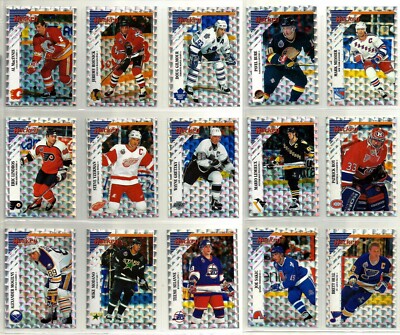 1993-94 PANINI STICKER INSERTS COMPLETE 24 CARD ODDBALL SET LOT Gretzky